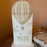 Geboortebord Ballon