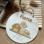 Geboortebord tractor