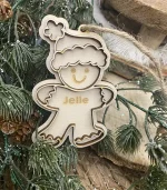 Kerstbal Peperkoekmannetje