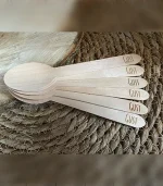 Houten lepeltjes met gravure (25 stuks) - Afbeelding 2