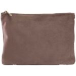 BagBase velvet accessoiretasje in kleur Rose Quartz, geschikt voor personalisatie met borduring