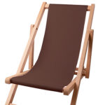 Kinder strandstoel zitgedeelte kleur Brown 22