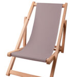 Kinder strandstoel zitgedeelte kleur Grey 23