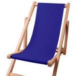 Kinder strandstoel zitgedeelte kleur Royal 5